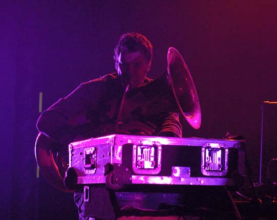 Drums and Tuba, November 18th, 2006.  The Rave, Milwaukee WI.