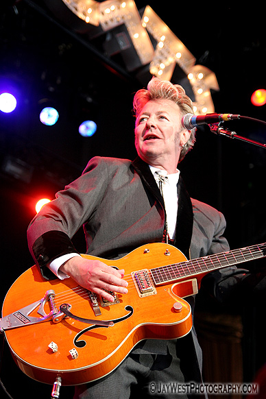 Brian Setzer of The Stray Cats