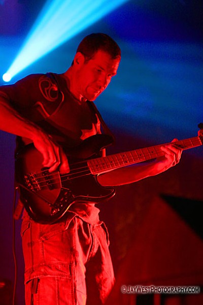 Tim Commerford of Rage Against The Machine