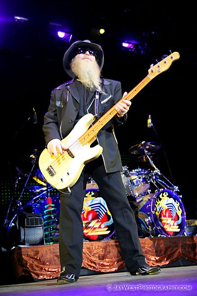 Dusty Hill of ZZ Top