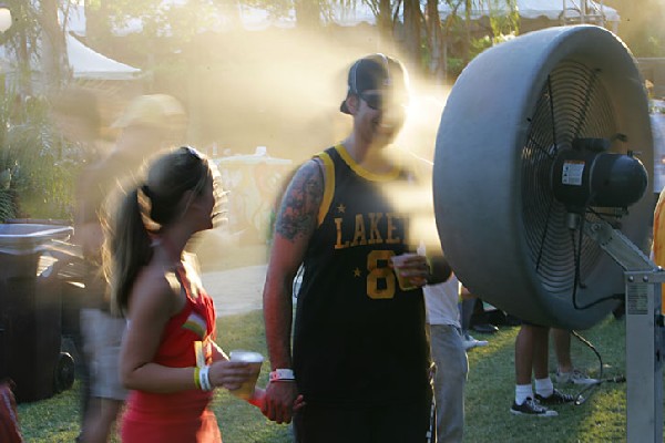 Cooling station Coachella 2007