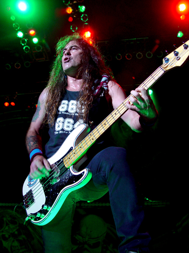 Steve Harris of Iron Maiden