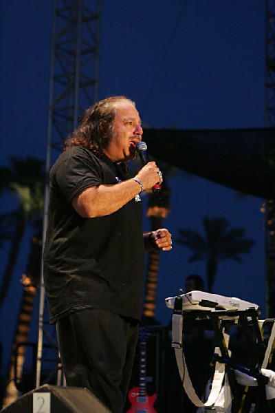 Ron Jeremy introduces Peaches Coachella 2007