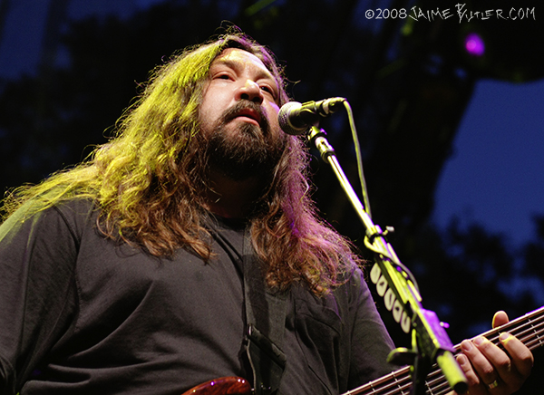 Dave Schools with Widespread Panic at The Backyard 10/11/08