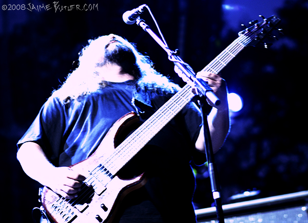 Dave Schools with Widespread Panic at The Backyard 10/11/08