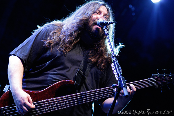 Dave Schools with Widespread Panic at The Backyard 10/11/08