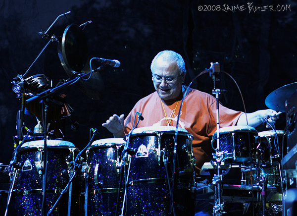 Domingo S. Ortiz with Widespread Panic at The Backyard 10/11/08