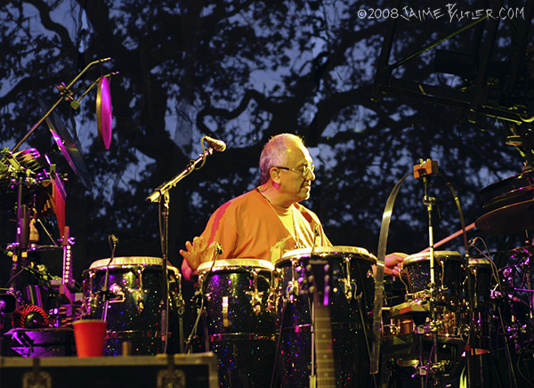 Domingo S. Ortiz with Widespread Panic at The Backyard 10/11/08