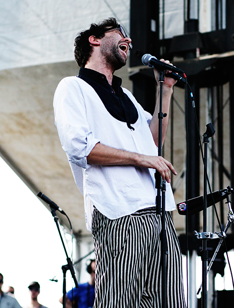 Jamie Lidell on the Dell Stage at ACL on 9/26/08