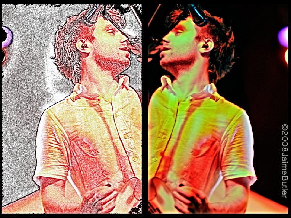 Pierre Bouvier of Simple Plan (Austin Music Hall 5/11/08)