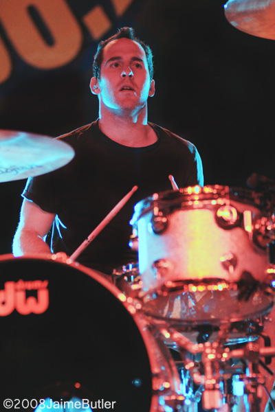 Chuck Comeau of Simple Plan (Austin Music Hall 5/11/08)