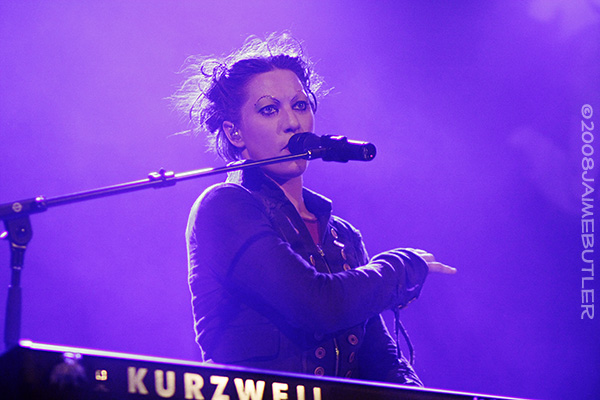 Dresden Dolls perform at Stubbs on 6/01/08