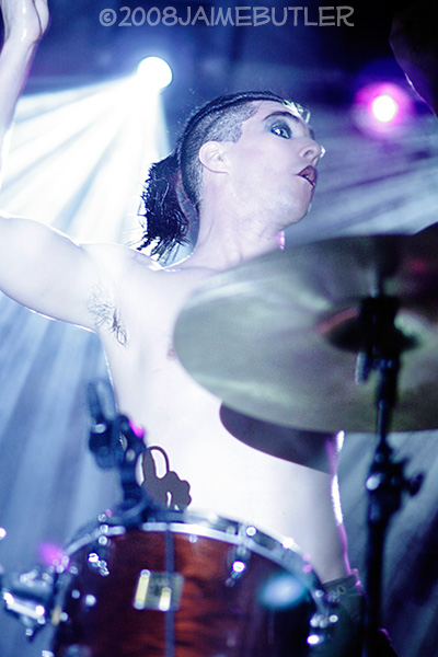 Dresden Dolls perform at Stubbs on 6/01/08