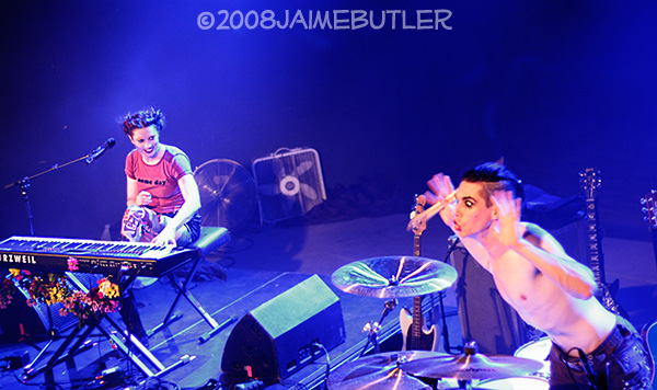 Dresden Dolls perform at Stubbs in Austin, TX 6/01/08
