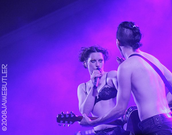 Dresden Dolls perform at Stubbs in Austin, TX 6/01/08