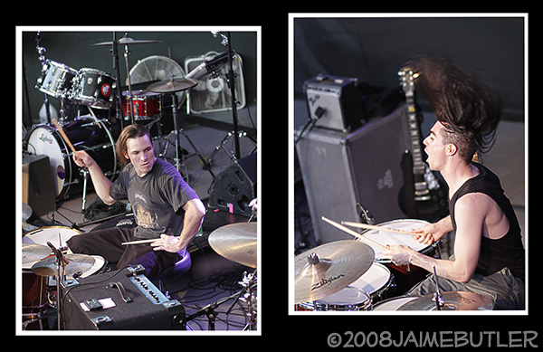 Insect Fable performs with Brian Viglione at Stubbs in Austin, TX 6/01/08