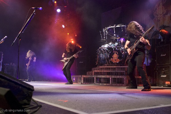 Megadeth at Gigantour 2008