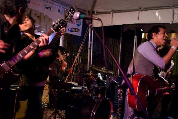 Astra Heights at Lambert's Patio.  SXSW 2008