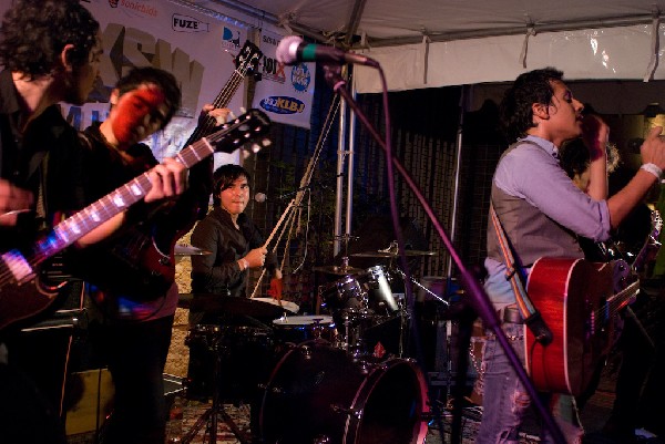 Astra Heights at Lambert's Patio.  SXSW 2008