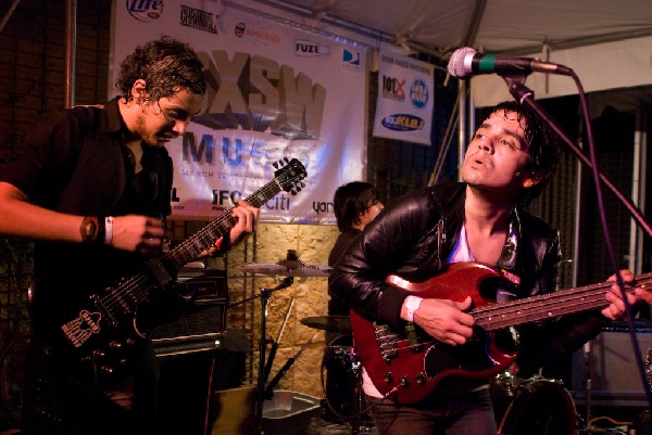 Astra Heights at Lambert's Patio.  SXSW 2008