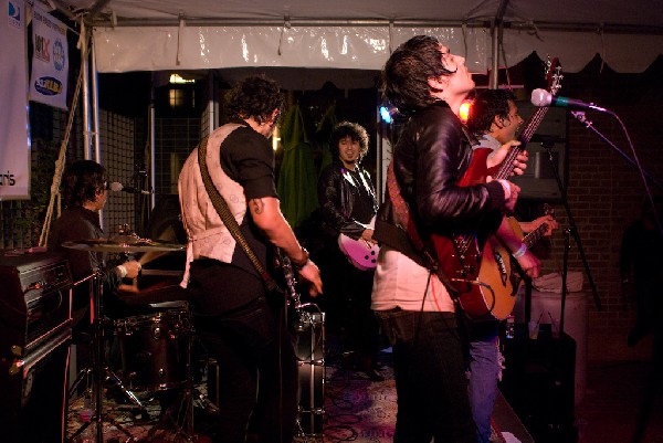 Astra Heights at Lambert's Patio.  SXSW 2008
