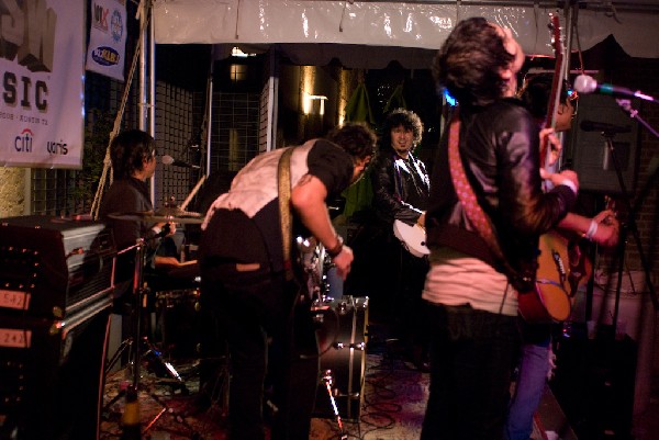 Astra Heights at Lambert's Patio.  SXSW 2008