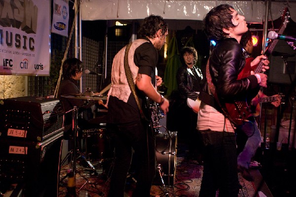 Astra Heights at Lambert's Patio.  SXSW 2008