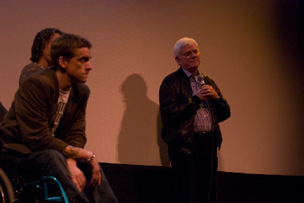 Q and A after the screening of Body of War