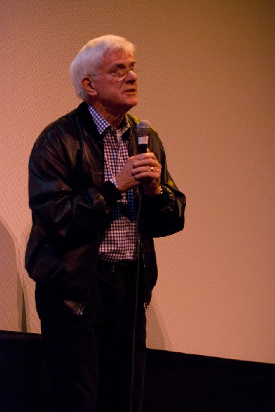 Q and A after the screening of Body of War