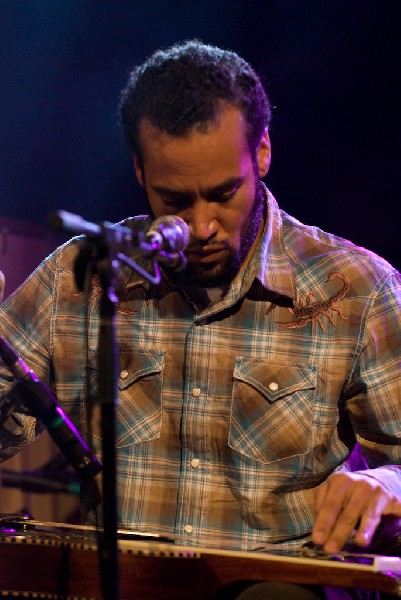 Ben Harper at the Body of War Showcase.  Stubb's BBQ SXSW 2008