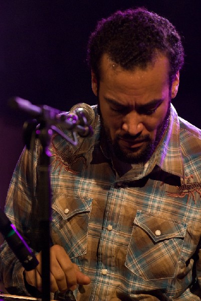 Ben Harper at the Body of War Showcase.  Stubb's BBQ SXSW 2008