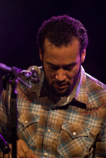 Ben Harper at the Body of War Showcase.  Stubb's BBQ SXSW 2008