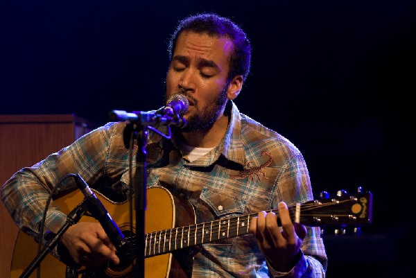 Ben Harper at the Body of War Showcase.  Stubb's BBQ SXSW 2008