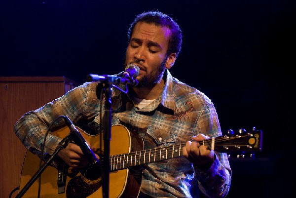 Ben Harper at the Body of War Showcase.  Stubb's BBQ SXSW 2008