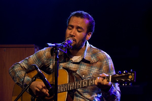 Ben Harper at the Body of War Showcase.  Stubb's BBQ SXSW 2008