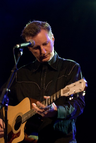 Billy Bragg at the Body of War Showcase.  Stubb's BBQ SXSW 2008