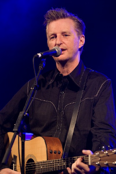 Billy Bragg at the Body of War Showcase.  Stubb's BBQ SXSW 2008