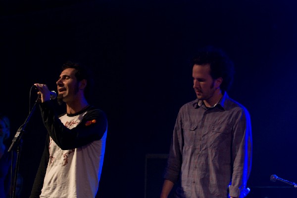 All Star Jam at the Body of War Showcase.  Stubb's BBQ SXSW 2008