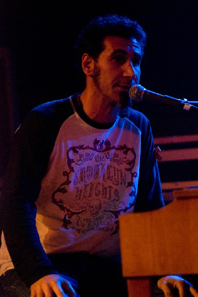 Serj Tankian at the Body of War Showcase.  Stubb's BBQ SXSW 2008