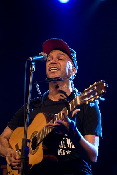 The Nightwatchman at the Body of War Showcase.  Stubb's BBQ SXSW 2008