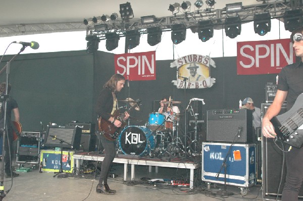 Kings of Leon at SXSW 2007.