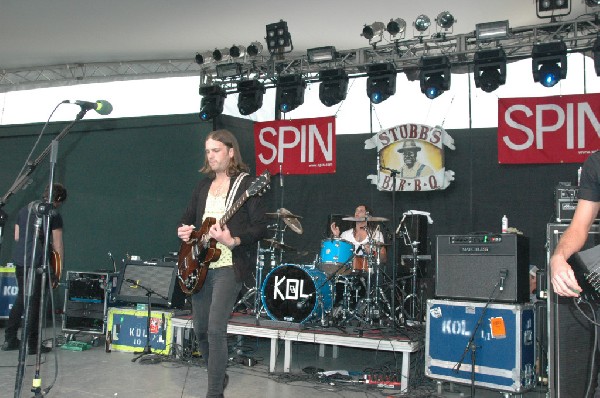 Kings of Leon at SXSW 2007.