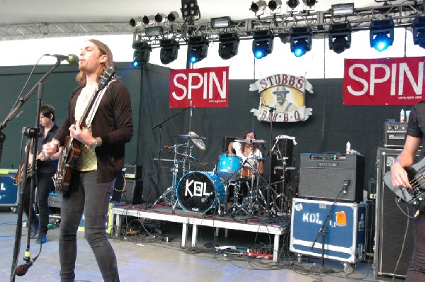 Kings of Leon at SXSW 2007.