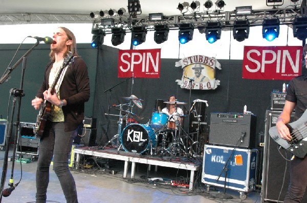 Kings of Leon at SXSW 2007.