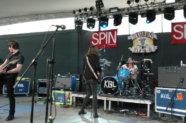 Kings of Leon at SXSW 2007.