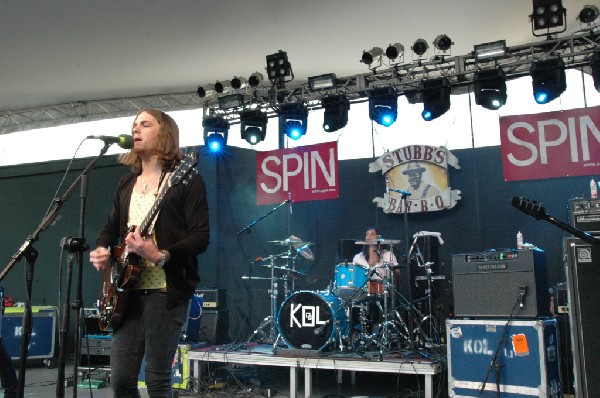 Kings of Leon at SXSW 2007.