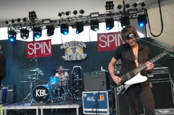 Kings of Leon at SXSW 2007.