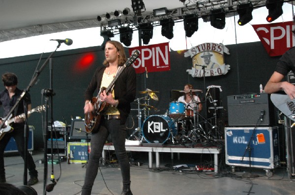 Kings of Leon at SXSW 2007.