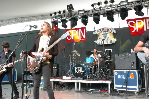 Kings of Leon at SXSW 2007.