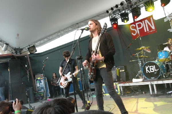 Kings of Leon at SXSW 2007.